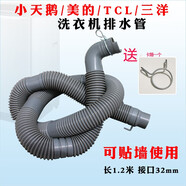 萃英天城 洗衣机排水管下水管出水管软管适用于美的 小天鹅 三洋 TCL家用全自动波轮滚筒配件