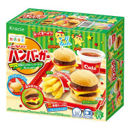Kracie原装进口日本食玩糖玩小伶玩具DIY手工糖果儿童生日节日礼物 汉堡套餐