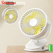 赛亿蓄电款USB小风扇/电风扇/小电扇/小台扇 办公宿舍床头车载用多功能台壁挂迷你台夹扇 FTB4-02