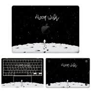 咔咔鱼2025/2026款苹果MacBook Air13.6/15贴纸MacPro16/14电脑Neo贴膜M3M4M5芯片笔记本外壳保护膜 图案款式11 AC面（或AD面）