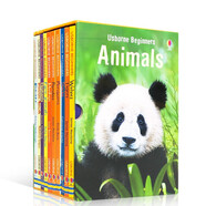 英文原版 Usborne Beginners Animals 动物世界10册盒装套装 儿童百科科普书