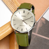 卡西欧（CASIO） 卡西欧(CASIO)手表商务男士运动防水三眼指针时尚石英腕表送男友 MTP-VT01L-3B