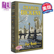 狄更斯 4部小说 皮面精装 英文原版 Charles Dickens Four Novelsn
