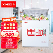 星星（XINGX） 140升 家用小冰柜 冷冻冷藏转换冷柜 单温母婴母乳冰箱 安全门锁 顶开门 BD/BC-140E