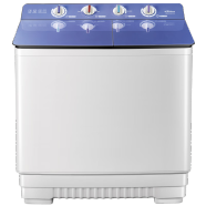 奇帅双桶系列 20公斤超大容量水电分离钢化玻璃半自动洗衣机