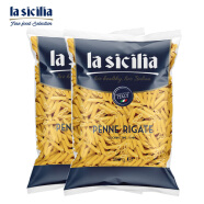 lasicilia（辣西西里) 意大利进口 意大利面通心粉意面意粉组合 500g*2袋装