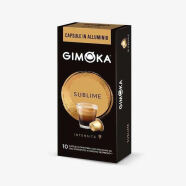 意沫咖 意大利进口GIMOKA意式香浓胶囊咖啡(兼容nespresso小米心想 (铝壳)苏铂霖(浓度9)