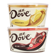 德芙（Dove）新货巧克力礼盒装碗装喜糖伴手礼新老包装随机发 【2碗】摩卡榛仁+奶香白巧