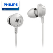 飞利浦（PHILIPS） SHE4305双低音HIFI动圈入耳式耳机耳塞手机游戏耳麦K歌带麦克运动有有防伪标 SHE4305白色(3.5接口)
