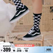Vans范斯官方 线上专售Ward黑色个性街头复古百搭女鞋板鞋 黑色(女款) 37