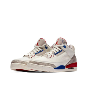 耐克（NIKE）耐克（NIKE）男女鞋 AIR JORDAN AJ3休闲运动舒适减震篮球鞋 136064-398614-140 独立日爆裂纹 35.5