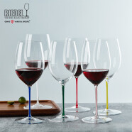 醴铎（RIEDEL）奥地利进口手工白酒杯高档葡萄酒杯璀璨系列套装6支雷司令杯