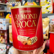 ALMOND ROCA美国Almond Roca乐家杏仁糖/太妃糖/腰果/摩卡口味4罐礼盒套装 大罐杏仁糖822克