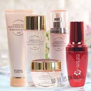 韩婵真百代套盒装 氨基酸套装两件套补水保湿水乳滋润控 礼盒(洁面+水+乳+霜)+眼霜