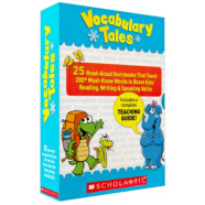 【外图原版】进口英文 Vocabulary Tales (25 Books and 1 Teaching Guide)词汇故事