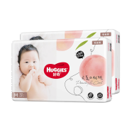 好奇（Huggies）铂金装纸尿裤干爽舒适婴儿尿不湿 新生儿成长裤男女通用拉拉裤 纸尿裤中码M144片