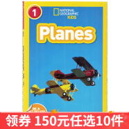 150元10件 美国国家地理分级阅读全彩版 1阶段 英文原版绘本National Geographic Level1  幼儿童科普百科系列认知读物早教启蒙绘本 Planes 飞机