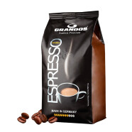 格兰特 GRANDOS 意式特浓阿拉比卡咖啡豆1kg 德国原装进口 现磨 中深度烘焙