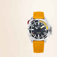 摩纹（Marvin）瑞士手表全自动机械表户外潜水夜光腕表探潜者系列送男友礼物 20ATM黄色 M126.14.46.98.1