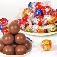 瑞士莲（Lindt）进口软心巧克力lindor冰山牛奶熔岩巧克力年货节儿童礼物品喜糖果 瑞士莲银色装600g【3种口味】