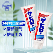 花王（KAO）日本进口牙膏固齿护牙龈除口腔异味去牙垢清新口气薄荷牙膏2支装