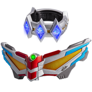 万代魂限定PB   奥特曼变身器儿童模型玩具 赛罗手镯眼镜套装