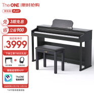 壹枱（The ONE）智能电钢琴 88键重锤数码电子钢琴 儿童初学成人考级 PLAY黑色