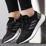 阿迪达斯 （adidas）男女鞋BOOST爆米花轻便透气运动跑步鞋EF7634 深黑灰色B75822/B37803 36