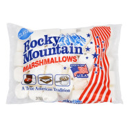 落基山棉花糖美国进口迷你标准diy洛基山烧烤雪花酥牛轧糖烘焙专用原料 150克白色袋装