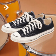 匡威（Converse）CONVERSE匡威官方 1970S经典帆布男女低帮休闲运动鞋黑色162058C 162058C/黑色 36/3.5