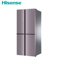 【尾货机】海信（Hisense）十字对开门变频风冷磨砂玻璃四门冰箱BCD-451WTDGVBP