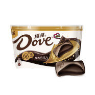 德芙（Dove）新货巧克力礼盒装碗装喜糖伴手礼新老包装随机发 【1碗】66%醇黑252g(18条)