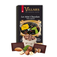 维利斯（villars） 可可瑞士进口黑巧克力分享装什锦礼盒休闲零食杏仁榛子巧克力可可糖果巧克力 什锦盒250g/盒