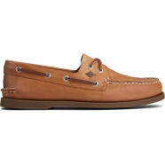 Sperry Authentic Original  男子休闲鞋低帮舒适健步鞋皮鞋礼物 棕色 Sahara Leather 42码/UK8.0/US9