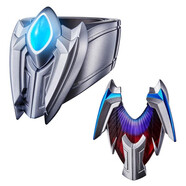 万代魂限定PB   奥特曼变身器儿童模型玩具 赛罗赛迦大河望手镯