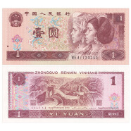 第四套人民币大全套收藏 全新品相 中国4版纸币套装 1996年1元/一元/壹圆 P-884g   单张