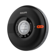 飞利浦（PHILIPS）EXP5108 CD随身听CD机U盘复读机中文显示屏可充电锂电外放多功能双向蓝牙音箱音响 黑色
