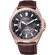西铁城（CITIZEN）手表商务休闲中国电波光动能男表 CB0012-07E