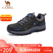 骆驼（CAMEL）男鞋户外休闲运动登山鞋防撞徒步鞋  A632026925 灰色 39