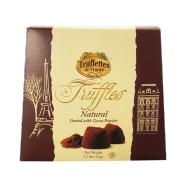 乔慕（Truffles） 松露形黑巧克力70%可可脂原味多口味巧克力情人节生日礼物零食送女友女生 大自然松露巧克力1000g