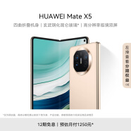 华为（HUAWEI） Mate X5 折叠屏手机 16GB+512GB 羽砂金