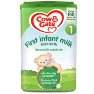 牛栏(Cow&Gate) 英国版 婴儿配方儿奶粉 1段(0-12月) 800g 爱尔兰原装进口
