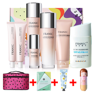 法兰琳卡山茶花鲜活亮采套装补水保湿亮肤滋润化妆品护肤品女 七件套洗+水+乳液+精华+眼霜+BB+45倍防晒