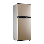 金帅（jinshuai）冰箱小型双门双开门家用小冰箱冷藏冷冻 BCD-132 BCD-132 海贝金