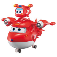 奥迪双钻超级飞侠9玩具变形机器人超级装备11飞机宠物儿童礼物 变形合体-乐迪+乐宝750941