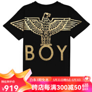 伦敦男孩（BOY LONDON）美国直邮 T恤短袖 Black/Gold Size X-Small