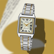 卡西欧（CASIO）ins小红表简约复古酒桶形石英小众指针腕表LTP-1208E-9B2 LTP-V007SG-9B