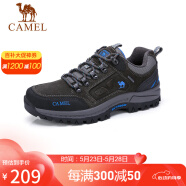 骆驼（CAMEL）男鞋户外休闲运动登山鞋防撞徒步鞋  A632026925 灰色 43