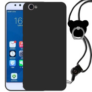 魅上 vivox9手机壳x9plus手机套vivo x9l挂绳x9splus软壳x9s全包防摔 黑色 vivo x9s/x9sl