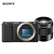 索尼（SONY）ZV-E10 APS-C半画幅微单相机 美肤拍照 精准对焦 VLOG 黑色单机+50F18镜头